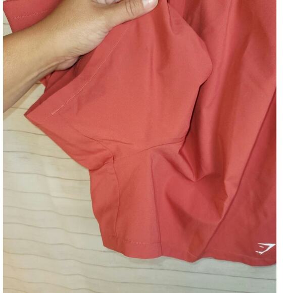 GYMSHARK ARRIVAL SHORTS IN RED, SZ XXL - Picture 4 of 11